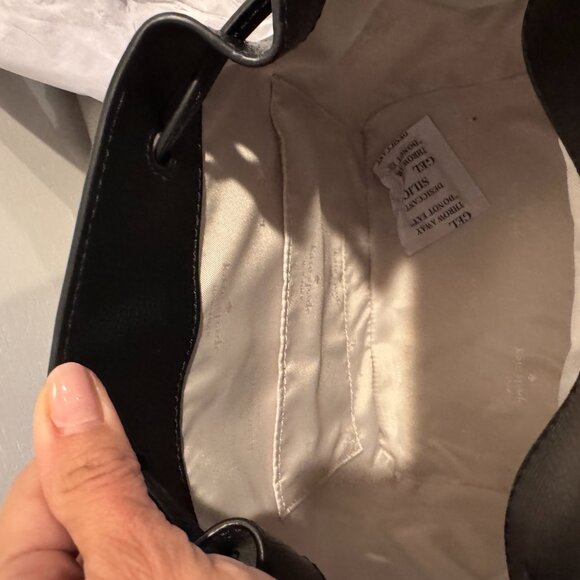 KATE SPADE Darcy grain leather black backpack New with tags - Picture 9 of 12